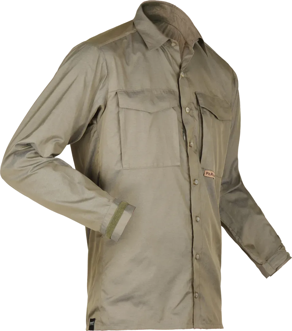 Mens Lightweight Technical Shirt Katmai In Capers Angled