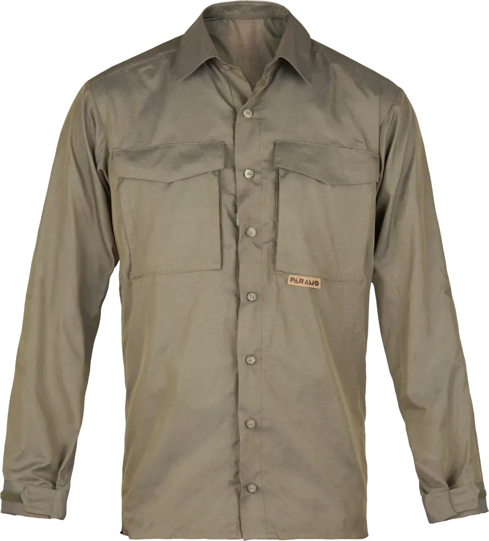 Mens Lightweight Technical Shirt Katmai In Capers Front