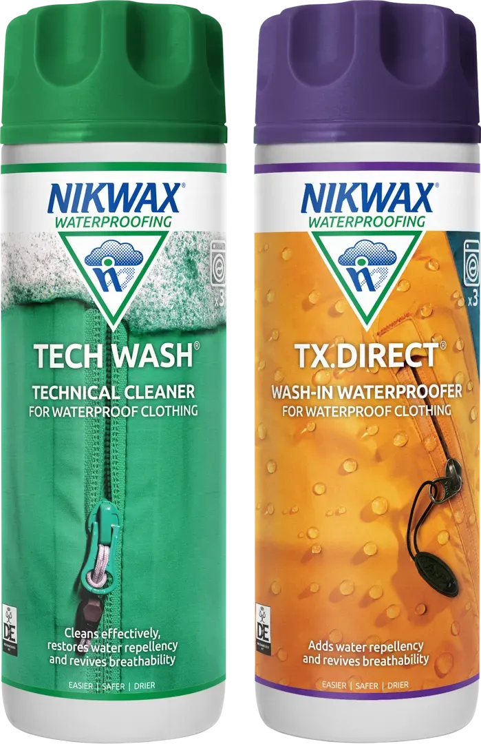 Nikwax Tech Wash and TX.Direct Twin Pack 300ml