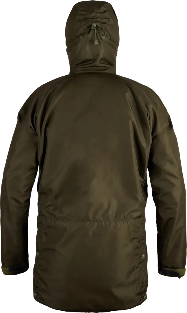 Mens Waterproof Shooting Jacket Pajaro In Moss Back