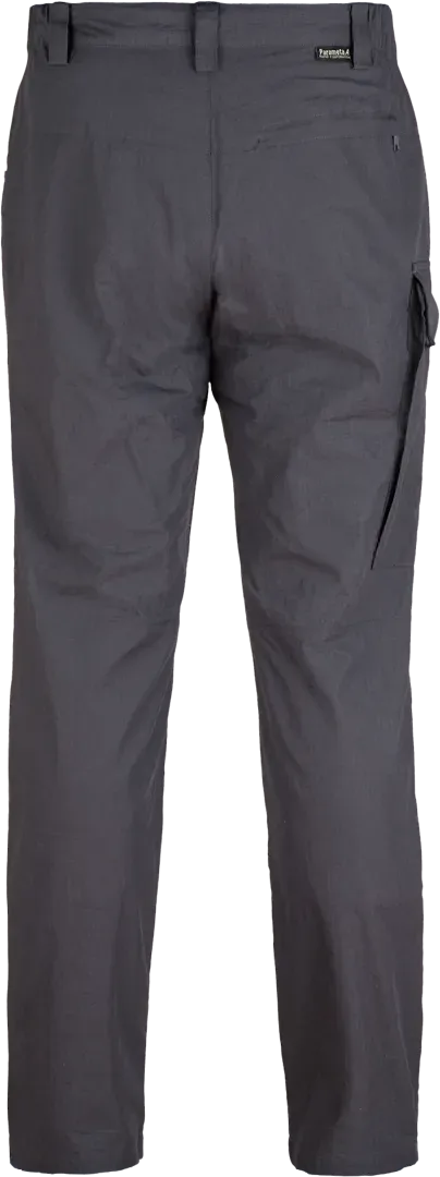 Mens Lightweight Travel Trouser Paramo Maui In Dark Grey Back