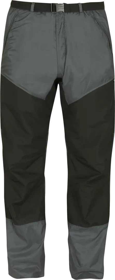 Mens Winter Hiking Trousers Paramo Velez Adventure Trousers In Rock Grey And Black Front