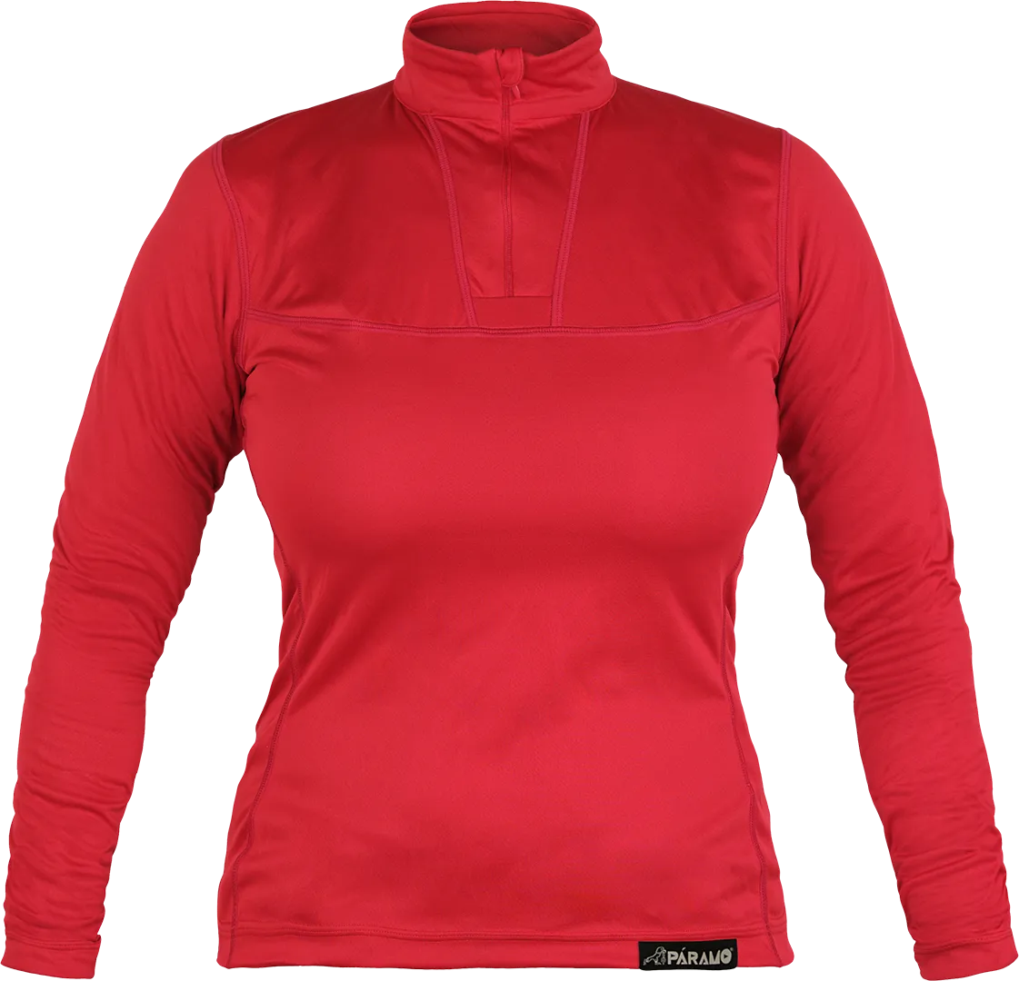 Womens Cambia Ls Zip Fire Front 1080px