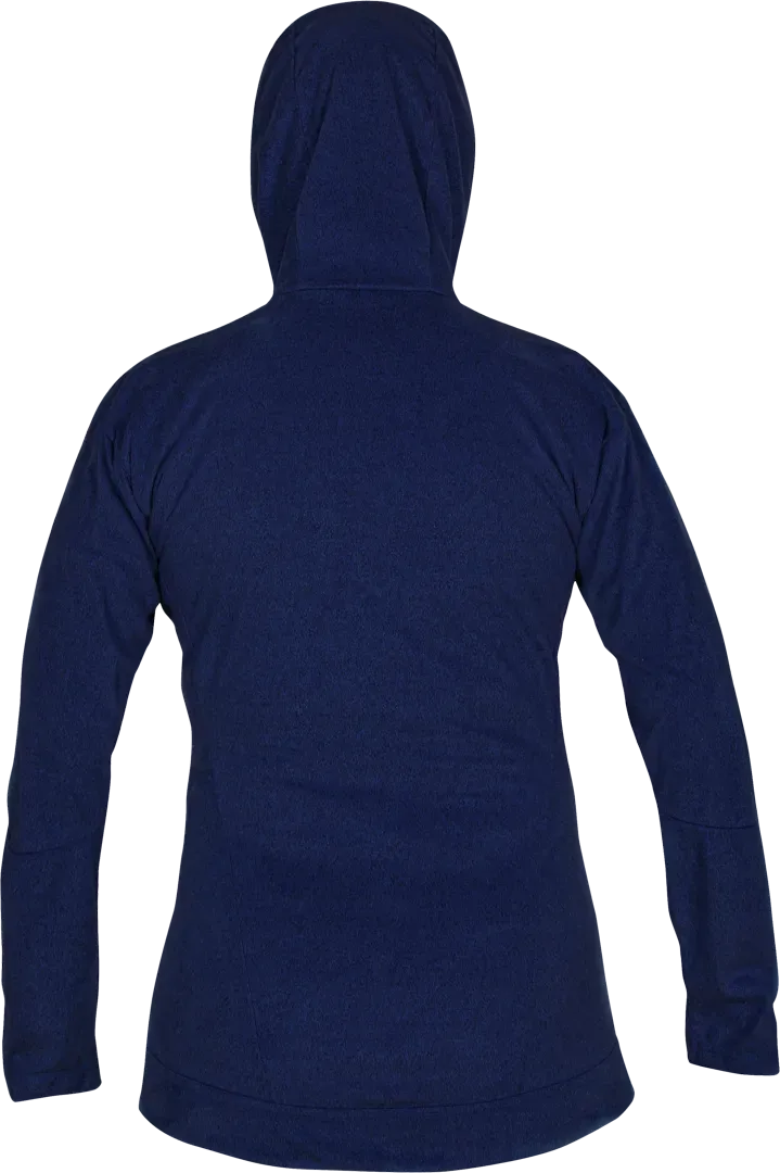 Womens Ventura Fleece Midnight Windproof Fleece Back