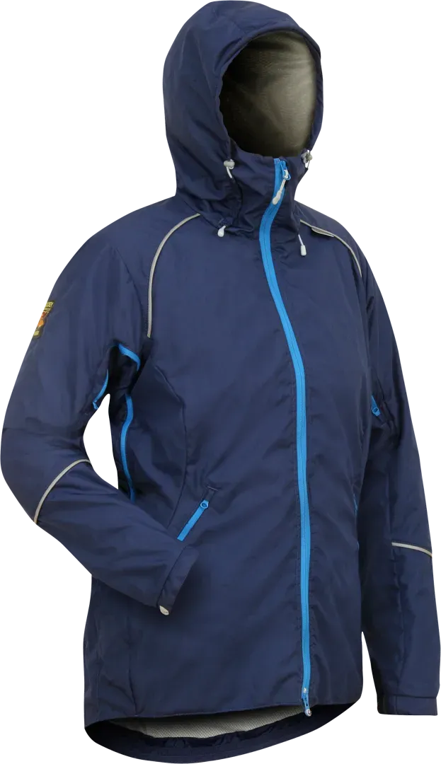 Womens Andina Jacket Midnight Waterproof Hiking Jacket Angled