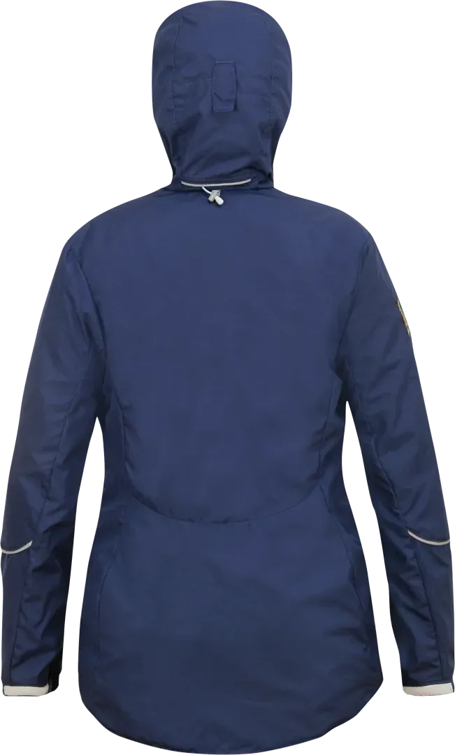 Womens Andina Jacket Midnight Waterproof Hiking Jacket Back