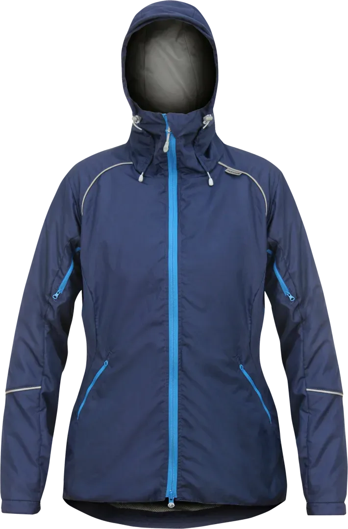 Womens Andina Jacket Midnight Waterproof Hiking Jacket Front