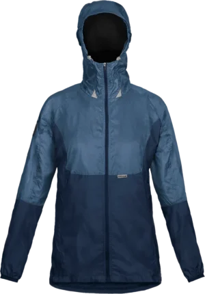 Womens Alize Windproof Jacket Indigo Midnight Front